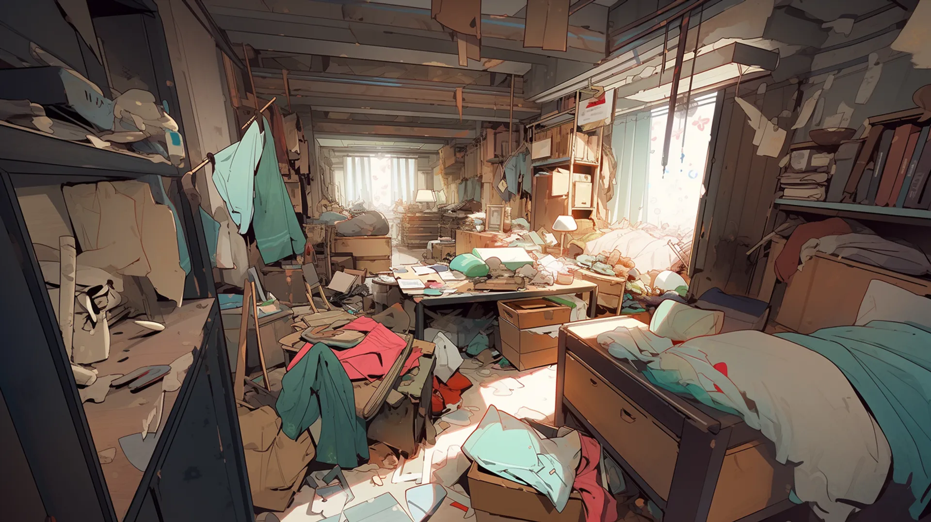 Vyklízecí, sanační a úklidové práce